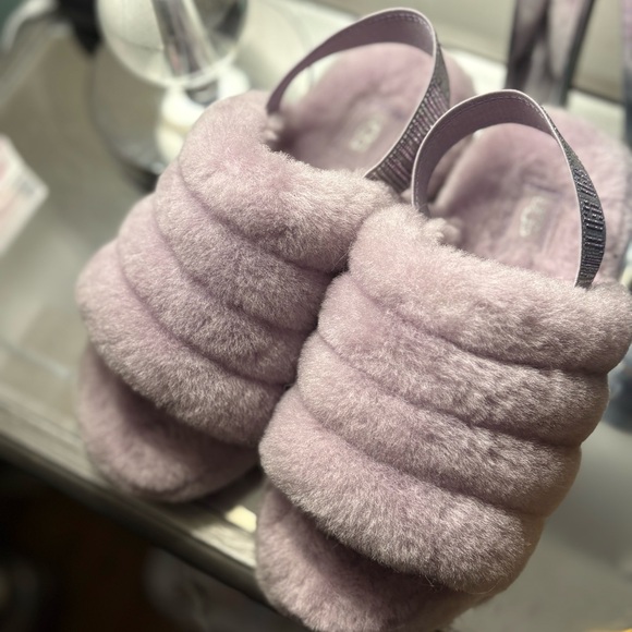 UGG Lavender Rhinestone Slippers - Picture 2 of 3